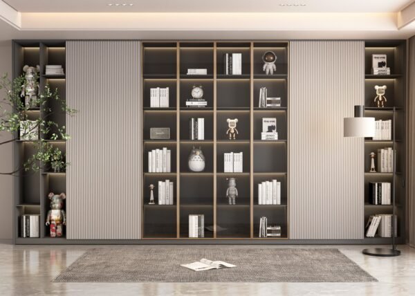 Floor-to-Ceiling Bookshelf: Stylish Storage for Home Libraries
