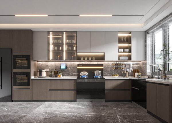 Kitchen cabinets