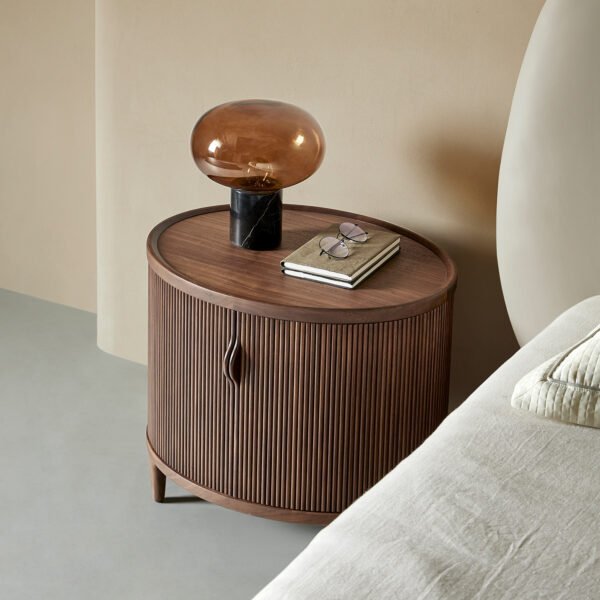 Space-Saving Nightstand: Functional Storage for Bedrooms - Image 3